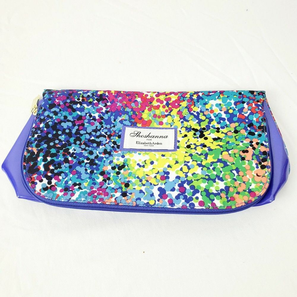 Shoshanna for Elizabeth Arden Cosmetic Makeup Bag/Clutch Travel